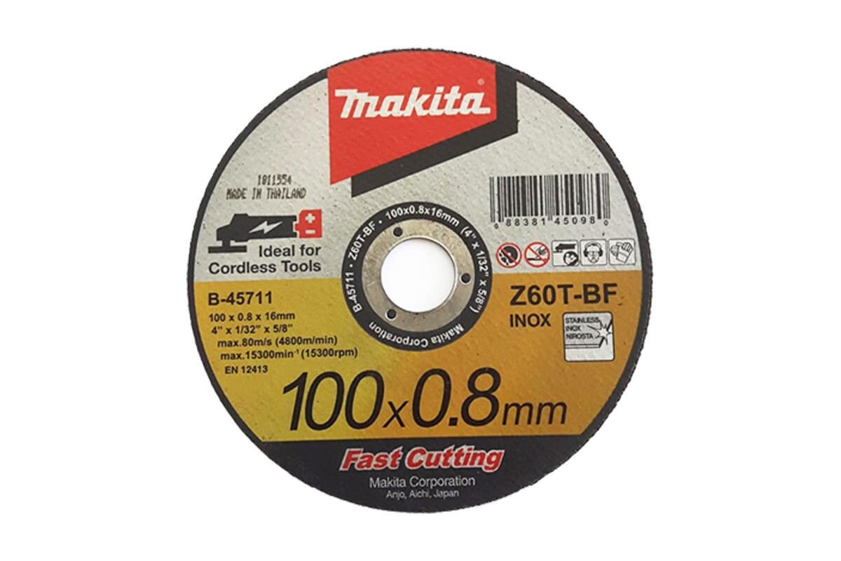 Đá cắt mõng 100X0.8X16 Makita B-45711
