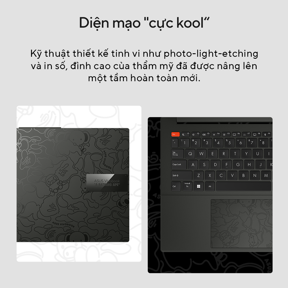 Laptop Asus VivoBook S15 Bape Edition S5504VA-MA291W