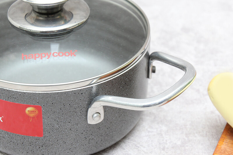 Nồi nhôm chống dính 16 cm Happycook N16-WA Nồi nhôm chống dính 16 cm Happycook N16-WA