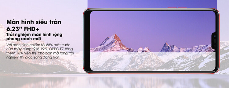 Điện thoại Oppo F7 Silver