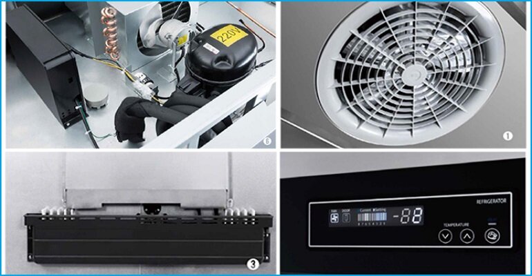 Tủ đông Turbo Air 6 cánh 1868 lít KF65-6