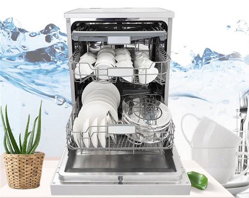 Máy rửa bát 15 bộ Kocher KDEU-8835 được tích hợp sẵn 6 chương trình rửa tự động