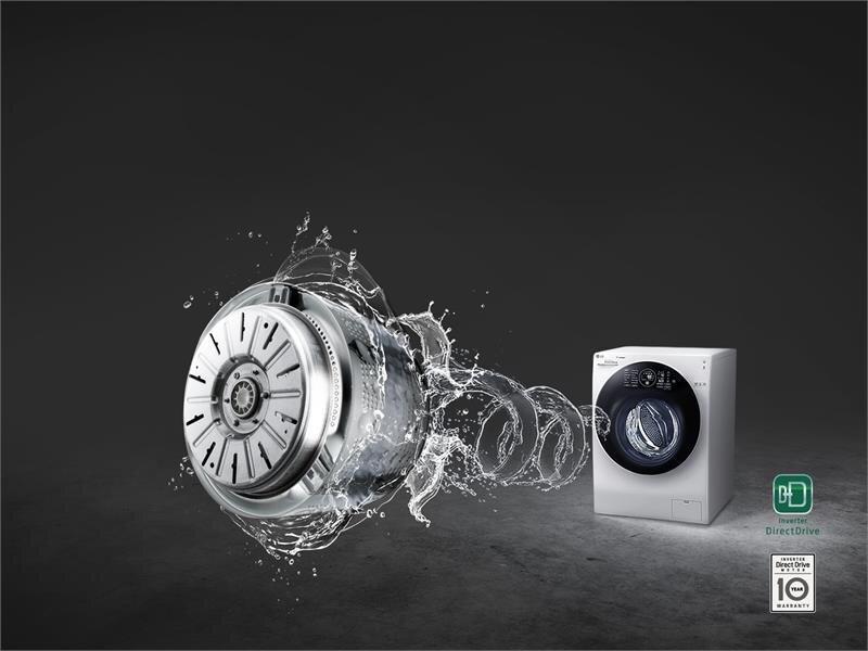 May giặt 10.5 KG LG FG1405S3W Inverter