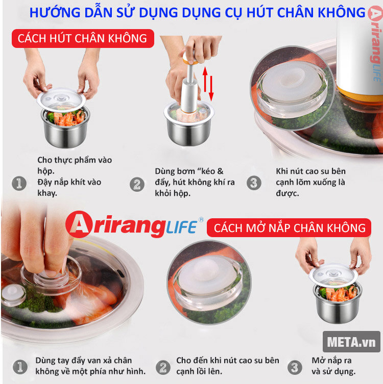 Hộp cơm hâm nóng ArirangLIFE EL - ALS263