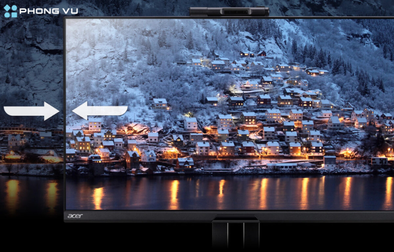 Màn hình với thời gian phản hồi 4ms và tần số quét 240Hz