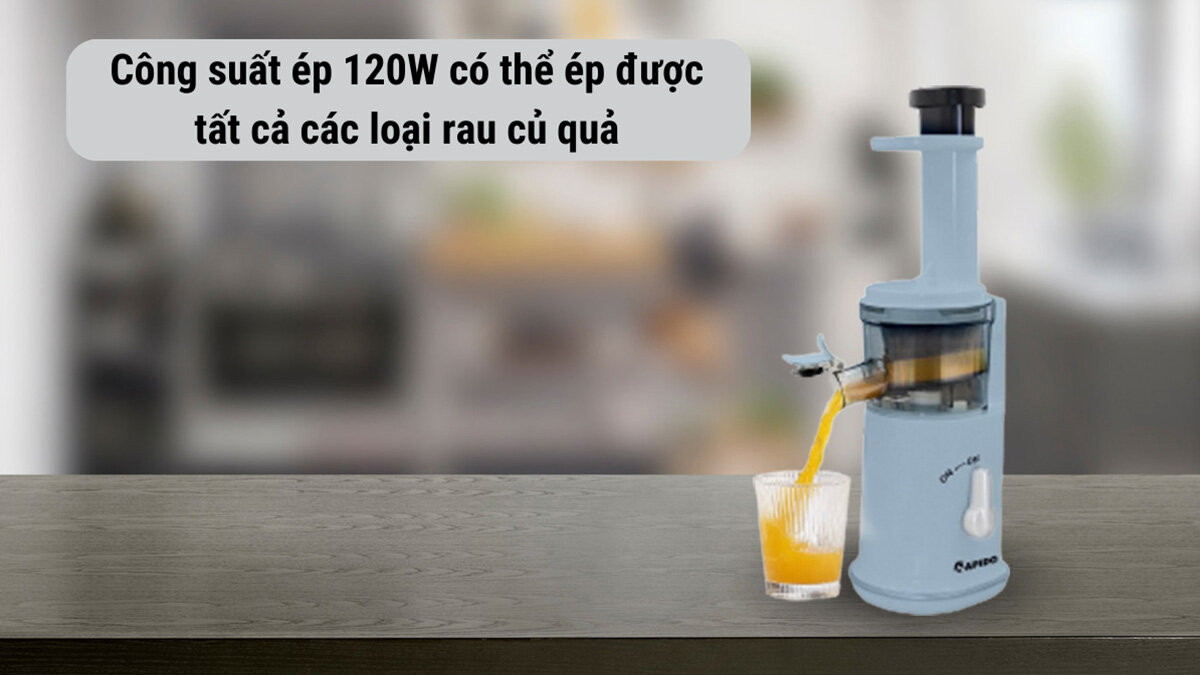 Rapido RSJ-120B hoạt động với công suất ép lớn 120W