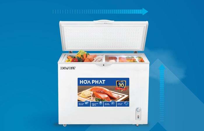 tủ đông Hòa Phát HPF AD6252 có dung tích rộng rãi tủ đông Hòa Phát HPF AD6252 có dung tích rộng rãi