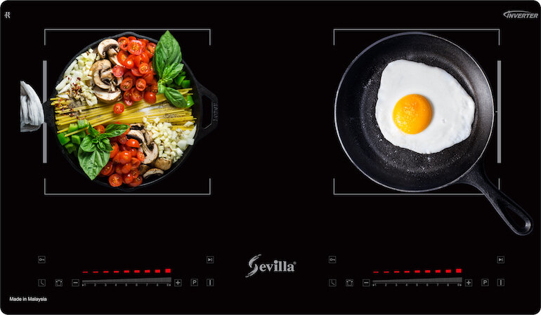 Bếp từ âm 2 vùng nấu Sevilla SV-M26