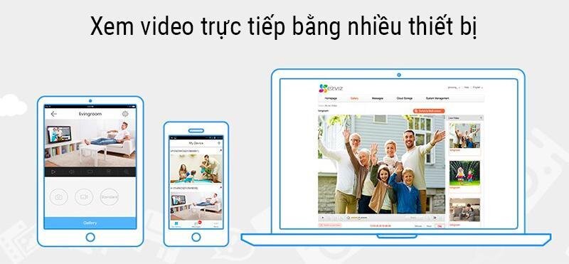 Camera wifi đa năng EZVIZ CS-CV206 Mini O plus 1080P (Chân đế đan năng)