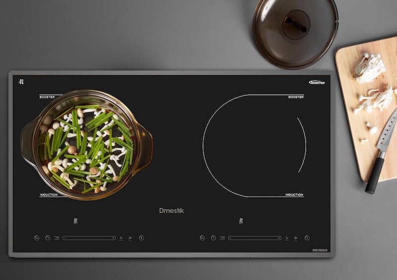 Mô tả về bếp từ đôi D'mestik ML233 DKI