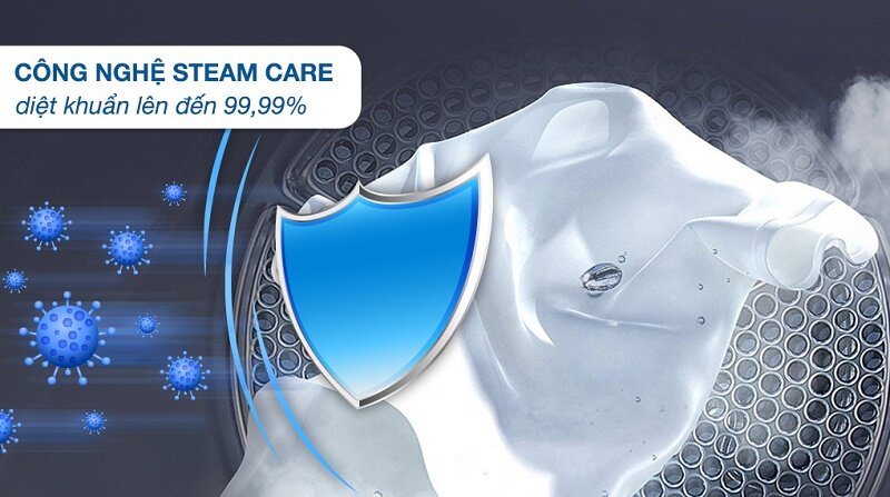 Máy giặt sấy Toshiba Inverter giặt 12,5kg sấy 8kgn TWD-BM135GF4V