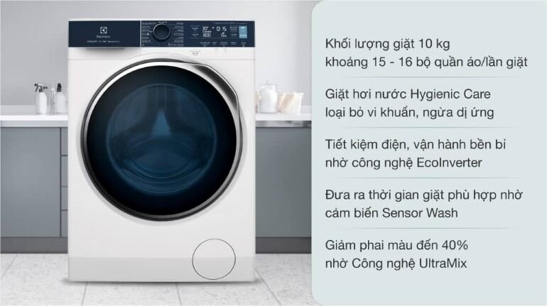 Máy giặt Electrolux 10Kg EWF1042Q7WB