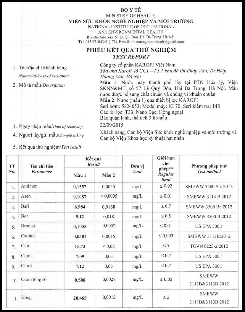 Máy lọc nước thông minh Karofi K8I-1 Máy lọc nước thông minh Karofi K8I-1