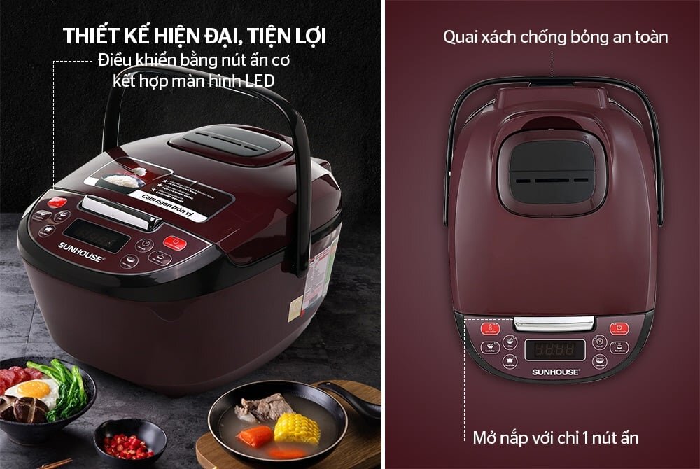 Nồi cơm điện tử 1.8 lít 