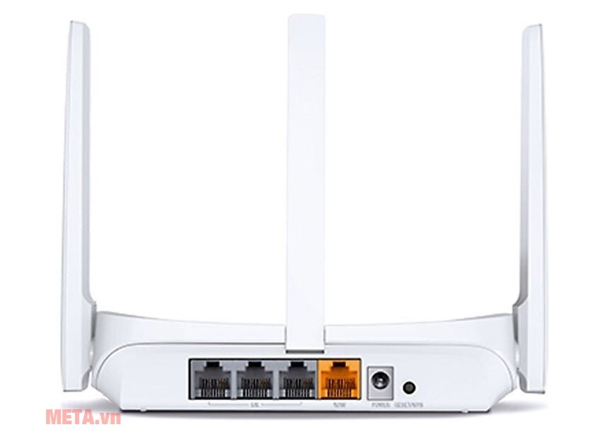 Ngõ cắm kết nối phía sau wifi