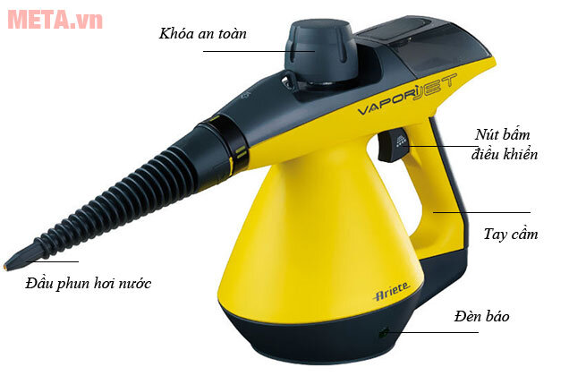 Máy vệ sinh hơi nước cầm tay Ariete MOD 4139/1