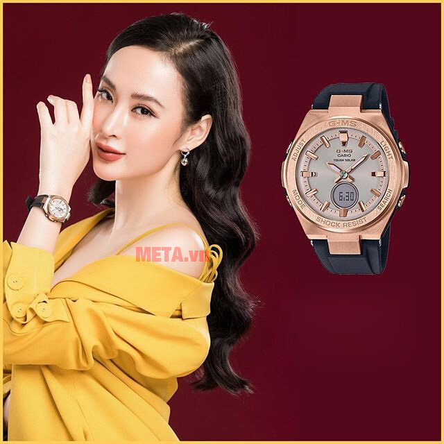 Đồng hồ nữ Baby-G MSG-S200G-1ADR đen