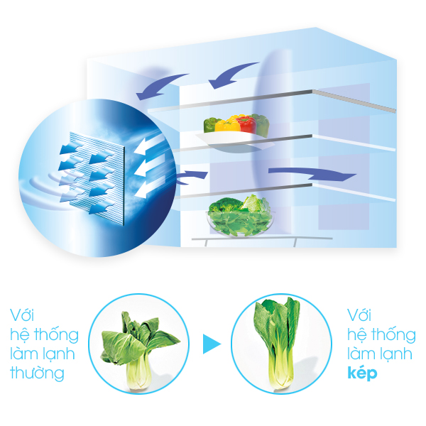 Tủ lạnh 4 cánh Sharp SJ-FX631V-SL 626 Lít, J-Tech Inverter Tủ lạnh 4 cánh Sharp SJ-FX631V-SL 626 Lít, J-Tech Inverter