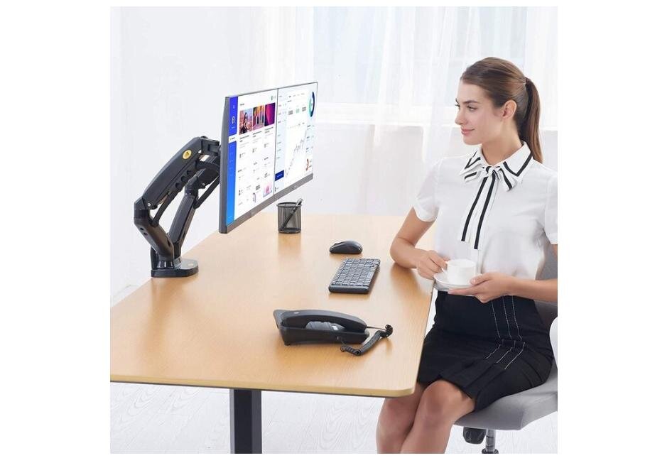 Giá đỡ màn máy tính North Bayou F160 Màu Xám 2