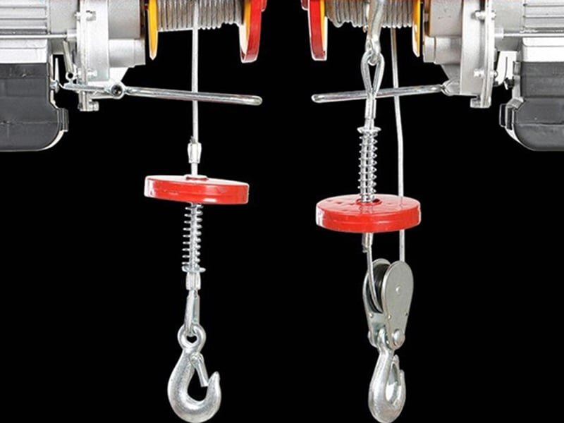 Tốc độ nâng/hạ của cáp đơn và cáp đôi có sự khác nhau Tốc độ nâng/hạ của cáp đơn và cáp đôi có sự khác nhau