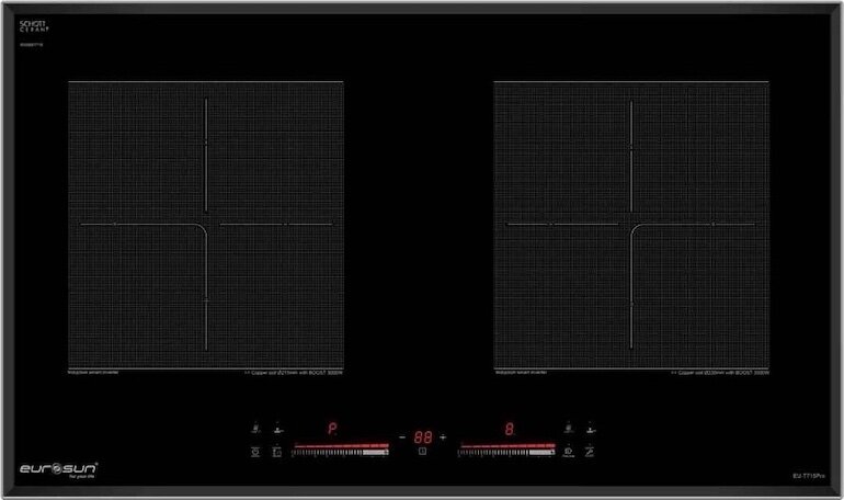 Bếp Eurosun EU-T715 Pro sở hữu thiết kế bắt mắt