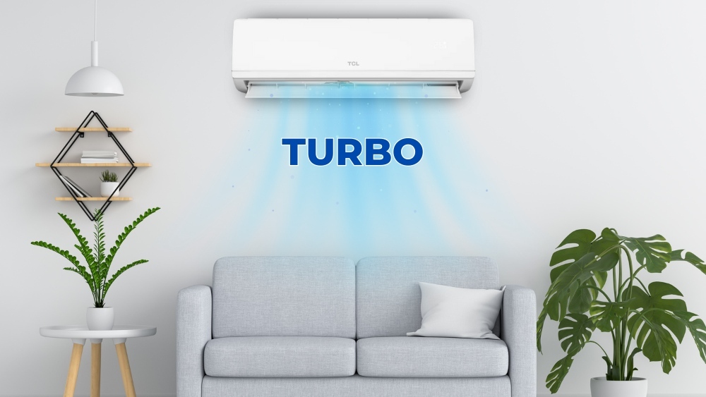 Điều hòa TCL Inverter 12000 BTU 1 chiều TAC-12CSD/XAB1 gas R-32 3 Chế độ Turbo làm lạnh nhanh