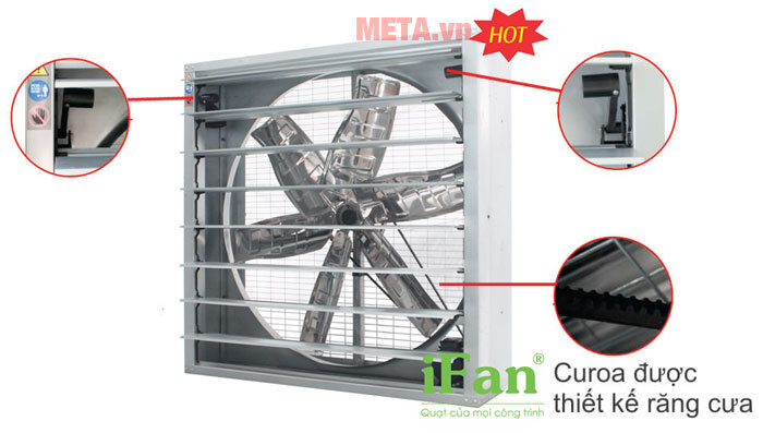 Quạt thông gió công nghiệp iFan 54C Quạt thông gió công nghiệp iFan 54C