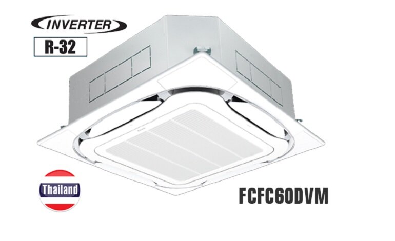 Điều hòa Daikin Inverter 21000 BTU 1 chiều FCFC60DVM/RZFC60DVM gas R-32 - Điều khiển dây