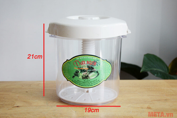 Hộp muối dưa thông minh Dưa Ngon (5 lít)