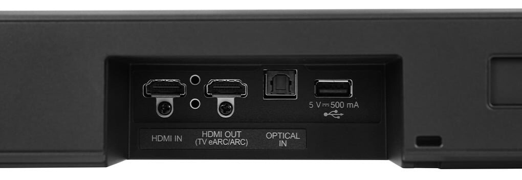 Cổng kết nối ở loa chính LG SN8Y