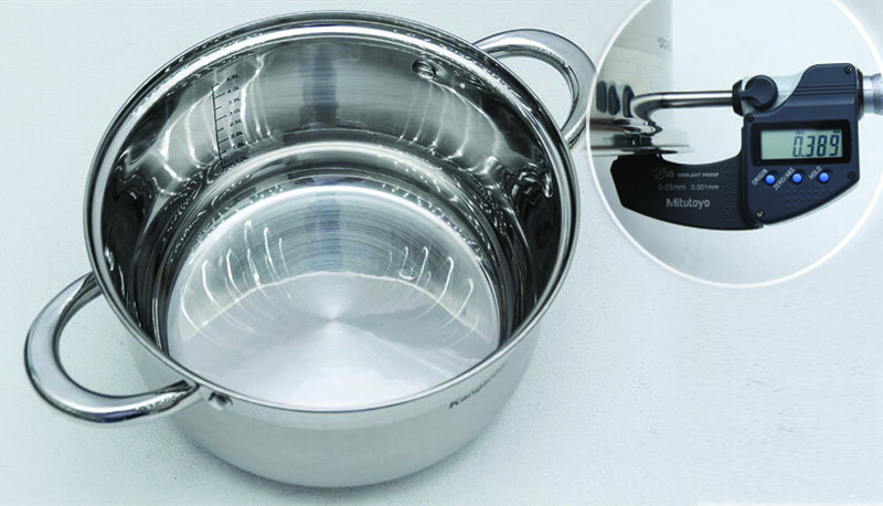 Nồi inox 3 đáy 24cm Kangaroo KG868L Nồi inox 3 đáy 24cm Kangaroo KG868L