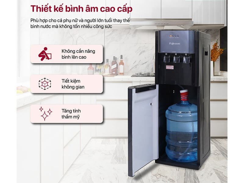 Cây nước nóng lạnh Fujihome WD211UE