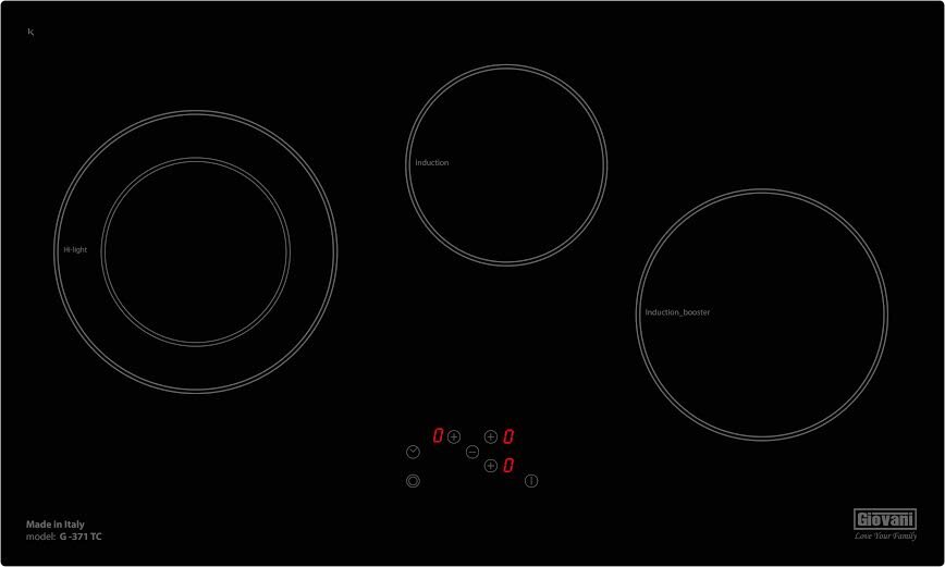 bếp điện từ Giovani G-371TC
