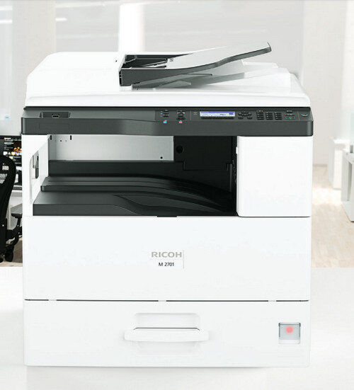 Máy photocopy đa chức năng đen trắng Ricoh M2701 (copy, in, scan màu)