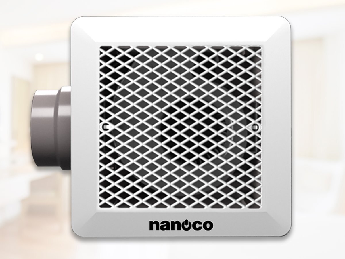 Quạt hút âm trần lồng sóc Nanoco NFV2021 Quạt hút âm trần lồng sóc Nanoco NFV2021