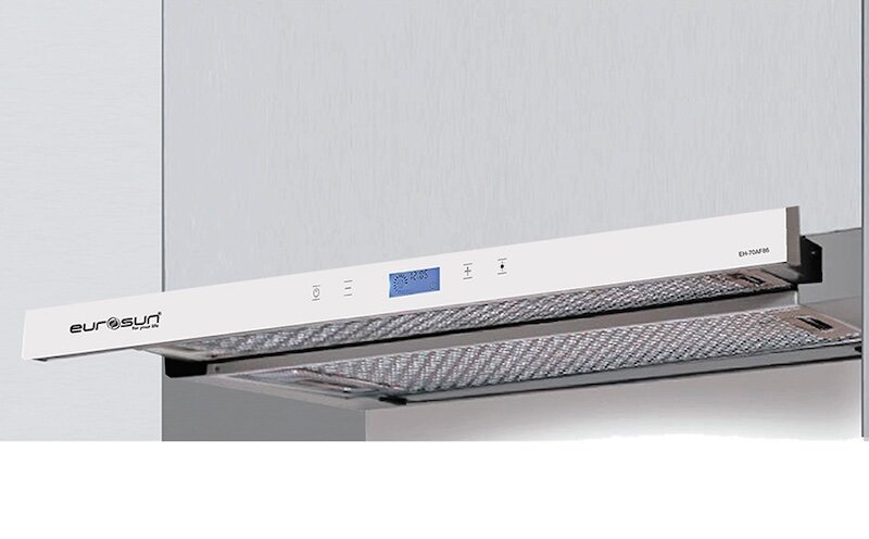 Máy hút mùi Eurosun EH-70AF86W sở hữu thiết kế âm tủ tinh tế