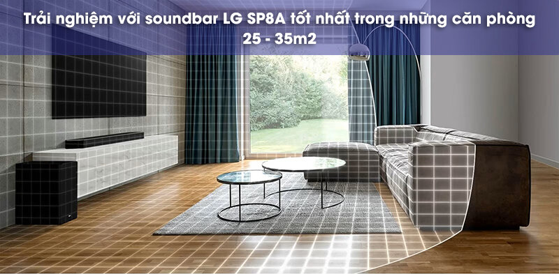 Loa thanh Soundbar LG SP8A