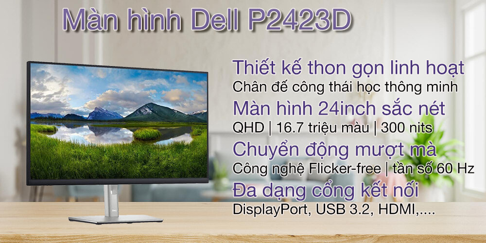 Màn hình Dell P2423D 1