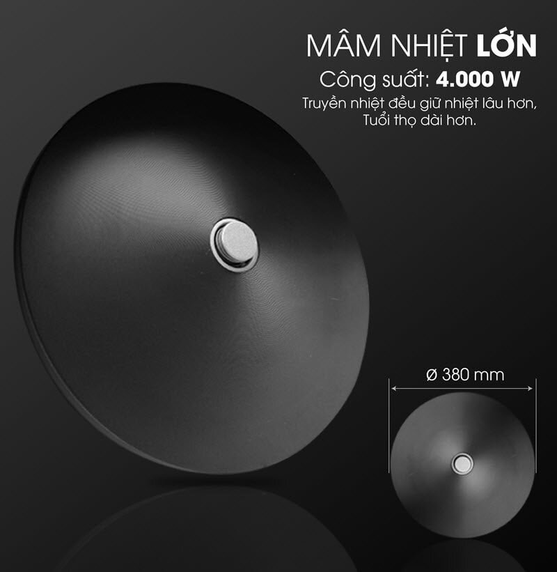 Kích thước mâm nhiệt của Sato Q16