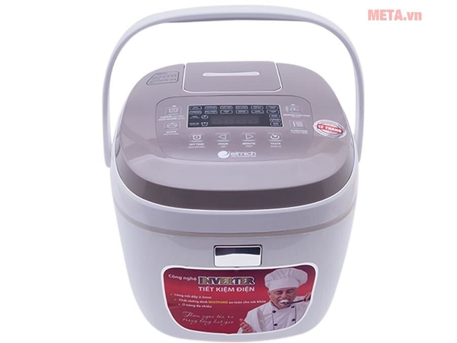 Nồi cơm điện tử Elmich RCE-0031 1,8 lít, 800W