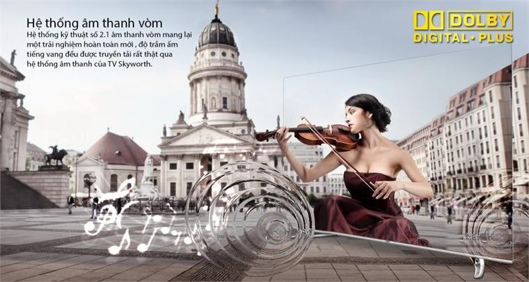 Smart Tivi Skyworth 49 inch 49W710 Full HD, 200Hz