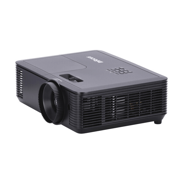 Liên hệ ngay với Phúc Anh theo hotline 19002164 để được tư vấn và sở hữu các sản phẩm công nghệ như máy tính, laptop, máy trạm, camera, đầu ghi,... chính hãng, uy tín cùng chất lượng dịch vụ tốt nhất hiện nay. Máy chiếu Infocus IN114BB chính hãng   Thiết kế nhỏ gọn, dễ dàng bố trí lắp đặt Sở hữu kích thước 236 x 313 x 107 mm cùng trọng lượng nhỏ gọn chỉ 2.6 kg, bạn có thể đặt Infocus IN114BB trên bàn hoặc gắn trên tường mà không gây nguy hiểm.  Thiết kế thuận tiện cho quá trình bảo trì. Bảo trì ít hơn không chỉ tốt cho ngân sách của bạn mà còn cho môi trường.  Đây là chiếc máy chiếu có giá thành phù hợp khi đầu tư máy chiếu cho quán cafe. Máy có tuổi thọ bóng đèn lên đến 15.000 giờ, điều này sẽ tiết giảm chi phí thay thế thiết bị trong suốt một thời gian dài. Sở hữu bóng đèn có công suất điều chỉnh theo từng chế độ: 195W (Normal Mode), 160W (Low Power), 60W (Dynamic Mode). Nhờ xác định được mục đích sử dụng mà Infocus IN114BB có bóng đèn có tuổi thọ lên tới 15.000 giờ (Dynamic).   Công nghệ trình chiếu ấn tượng  Để đem hiệu suất trình chiếu đỉnh cao nhất đến khách hàng, Infocus trang bị công nghệ trình chiếu DLP với bóng đèn có độ sáng 3800 ANSI Lumen cùng tỷ lệ tương phản cao 30.000:1 đảm bảo cho Infocus IN114BB tái tạo được các chi tiết nhỏ nhất bất kể điều kiện ánh sáng môi trường xung quanh như thế nào.  Độ tương phản cao thêm chiều sâu hơn cho hình ảnh của bạn với màu sắc nổi bật và hiệu suất tương phản đen trắng đặc biệt. Hình ảnh trở nên sống động và văn bản hiển thị sắc nét và rõ ràng. Chất lượng thực được cung cấp là XGA (1024x768), bên cạnh đó Infocus IN114BB vẫn hỗ trợ độ phân giải WUXGA (1920x1200) kết hợp với màn chiếu tốt sẽ là sự lựa chọn hoàn hảo trong không gian có diện tích vừa phải giúp người dùng không gặp vấn đề về thị lực sau thời gian sử dụng lâu dài. Khả năng trình chiếu từ 27.5-300 inch với tỷ lệ khung hình 4:3, 16:10, 16:9 cung cấp hiệu suất hình ảnh video lý tưởng để phục vụ cho mục đích trình chiếu video cỡ lớn, xây dựng rạp chiếu giải trí gia đình hay trình chiếu văn phòng. Trang bị hoàn hảo, sắm là dùng Máy chiếu trang bị sẵn loa 3W tích hợp mạnh mẽ cho phép bạn nghe rõ nội dung và dễ dàng thiết lập mà không cần mua loa ngoài. Ống kính của máy chiếu cho khoảng cách trình chiếu từ 1m – 12m và kích cỡ phóng hình từ 30 đến 300 inches.