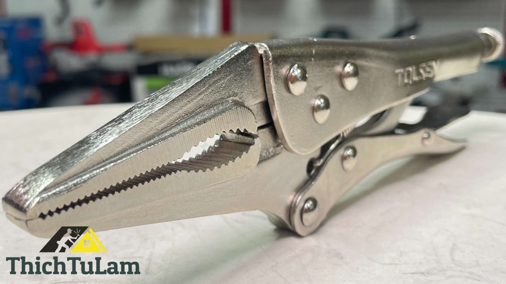 Kìm bấm nhọn 230mm / 9in Tolsen 10052