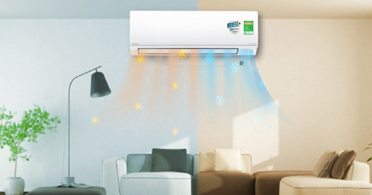 Điều hòa Daikin 18000 BTU 2 chiều Inverter FTHF50VVMV gas R-32