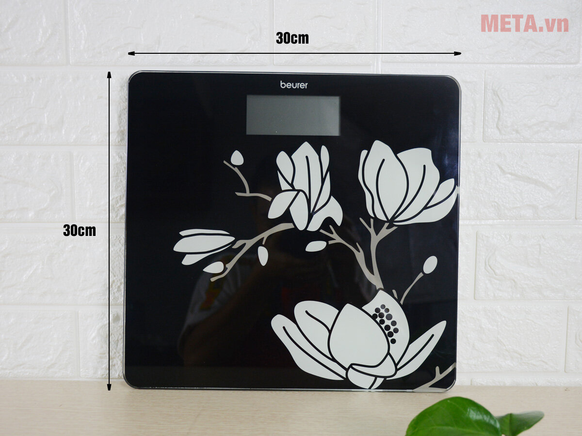 Cân điện tử mặt kính Beurer GS211 Magnolia