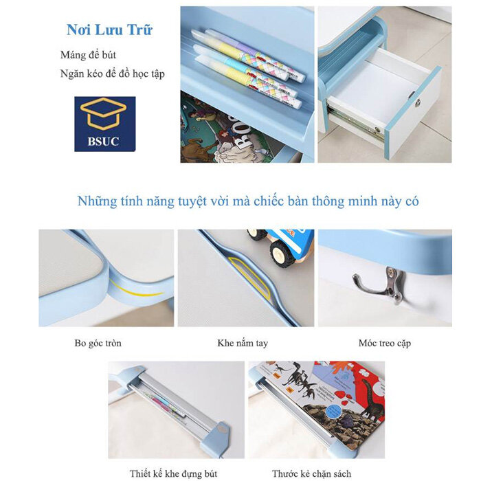 Bàn học sinh thông minh DRZ- 12003