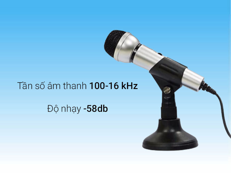 Microphone Salar M9| Tần số âm thanh