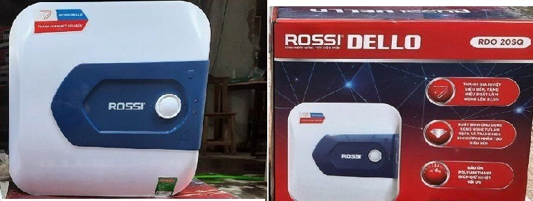 Bình nóng lạnh Rossi Dello RDO-20SQ 2 Bình nóng lạnh Rossi Dello RDO-20SQ