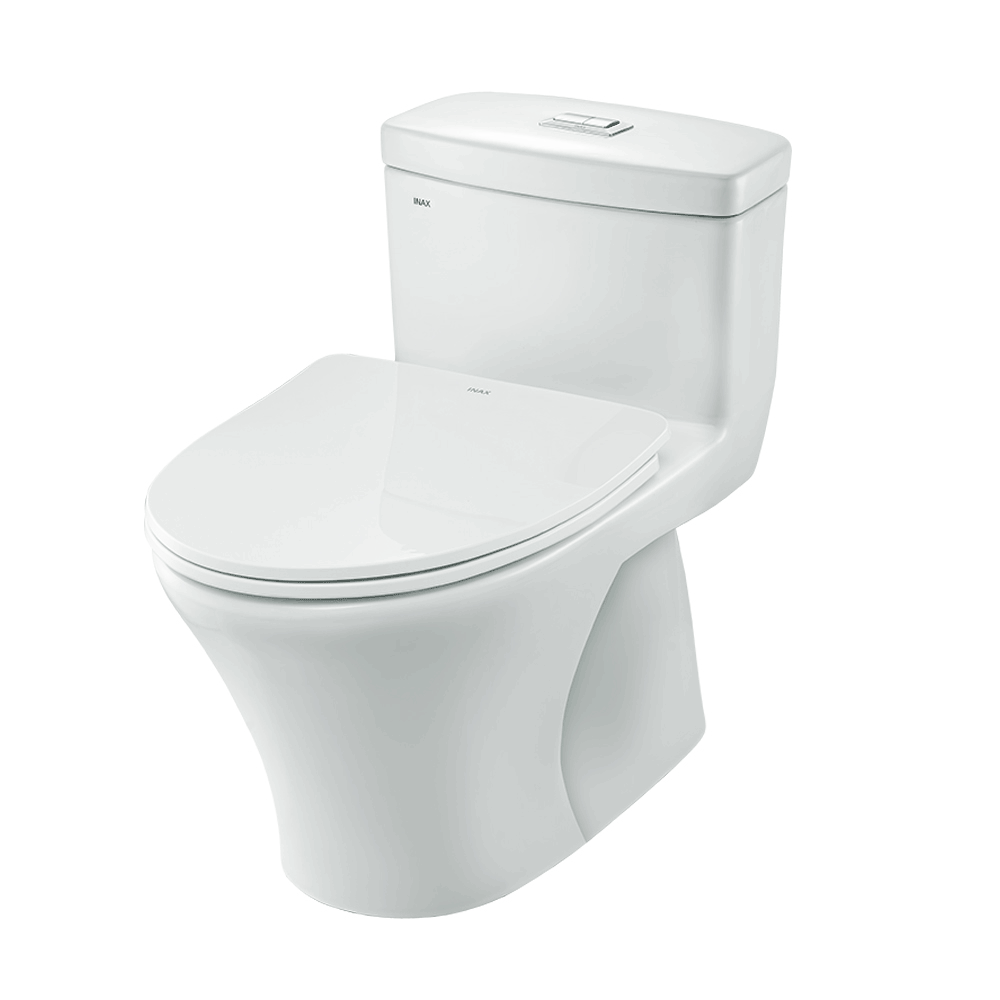 Bồn cầu INAX 1 khối nắp mỏng AC-900VRN-2