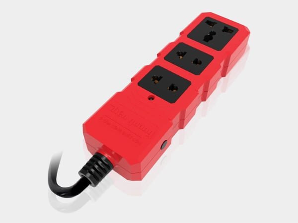 Hình ảnh ổ cắm công suất lớn Điện Quang ĐQ ESKHP 10M (3 lỗ, dây 10m)